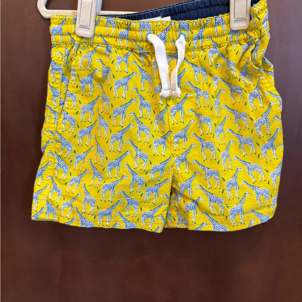 Boden Boys Giraffe Shorts